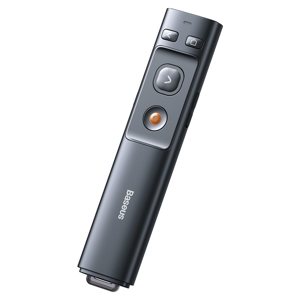 Telecomando a infrarossi per PC Baseus con puntatore laser ACFYB-B0G grey