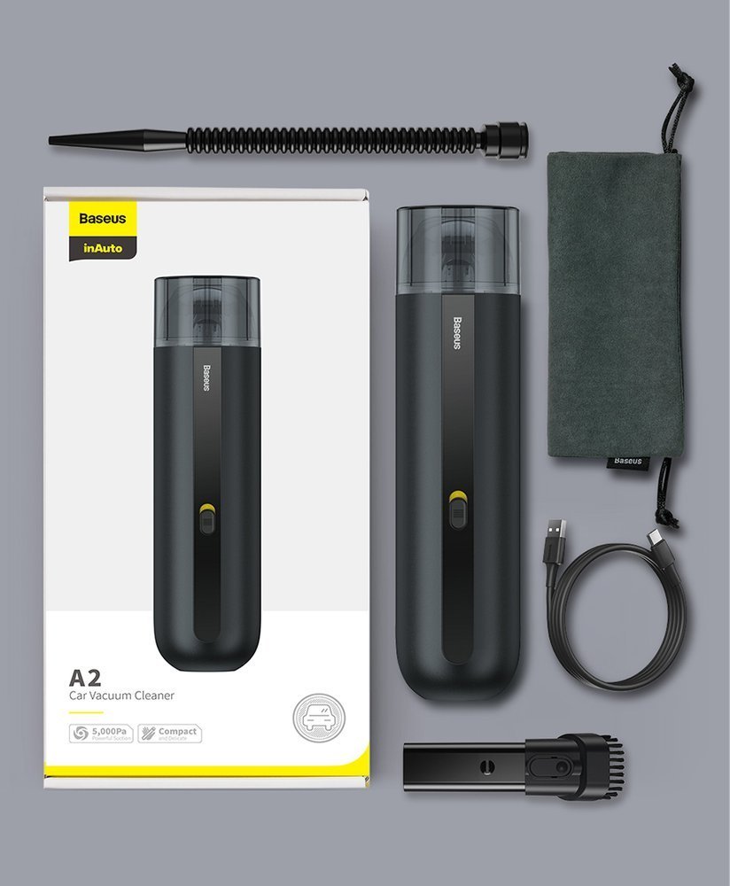Aspirapolvere portatile Baseus A2 car vacuum cleaner CRXCQA2-06 green