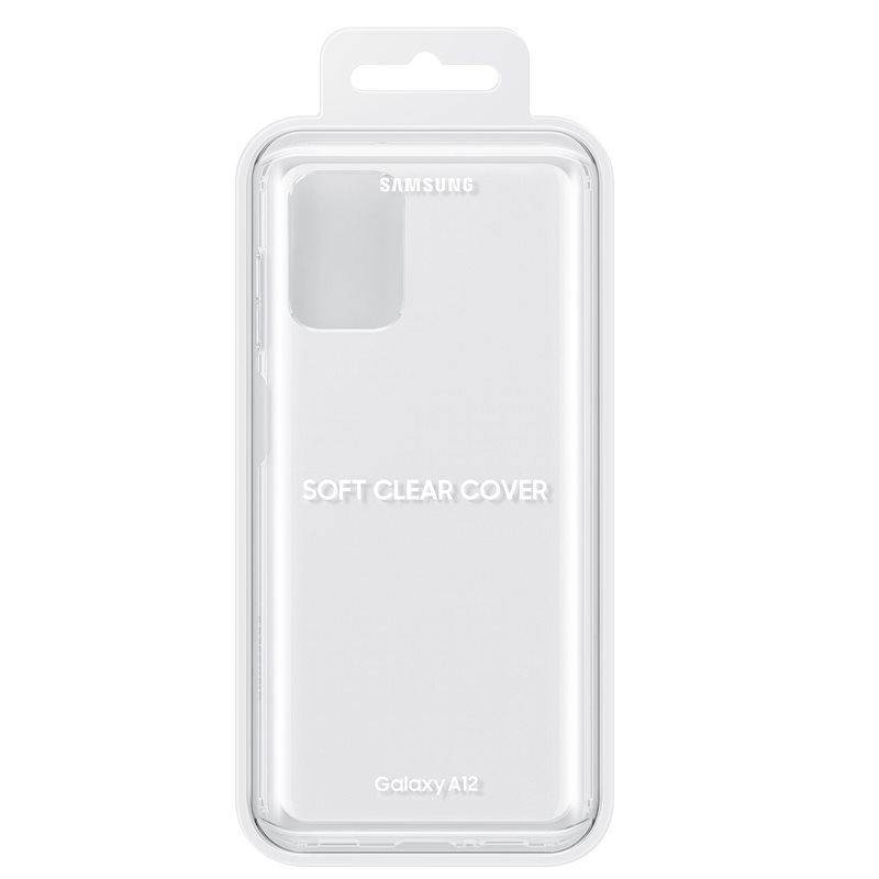 Custodia Samsung A12 EF-QA125TTEGEU clear soft cover trasparente