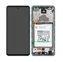 Display Lcd Samsung A72 SM-A725F blue con batteria GH82-25541B GH82-25542B