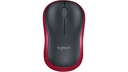Mouse wireless Logitech M185 red 910-002240