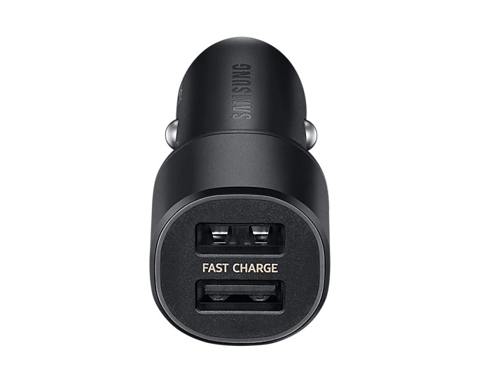Caricabatteria auto USB Samsung EP-L1100NBEGWW 2 porte black