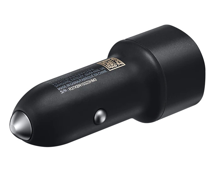 Caricabatteria auto USB Samsung EP-L1100NBEGWW 2 porte black