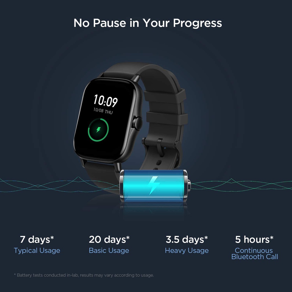 Amazfit GTS 2 smartwatch midnight black W19690VIN