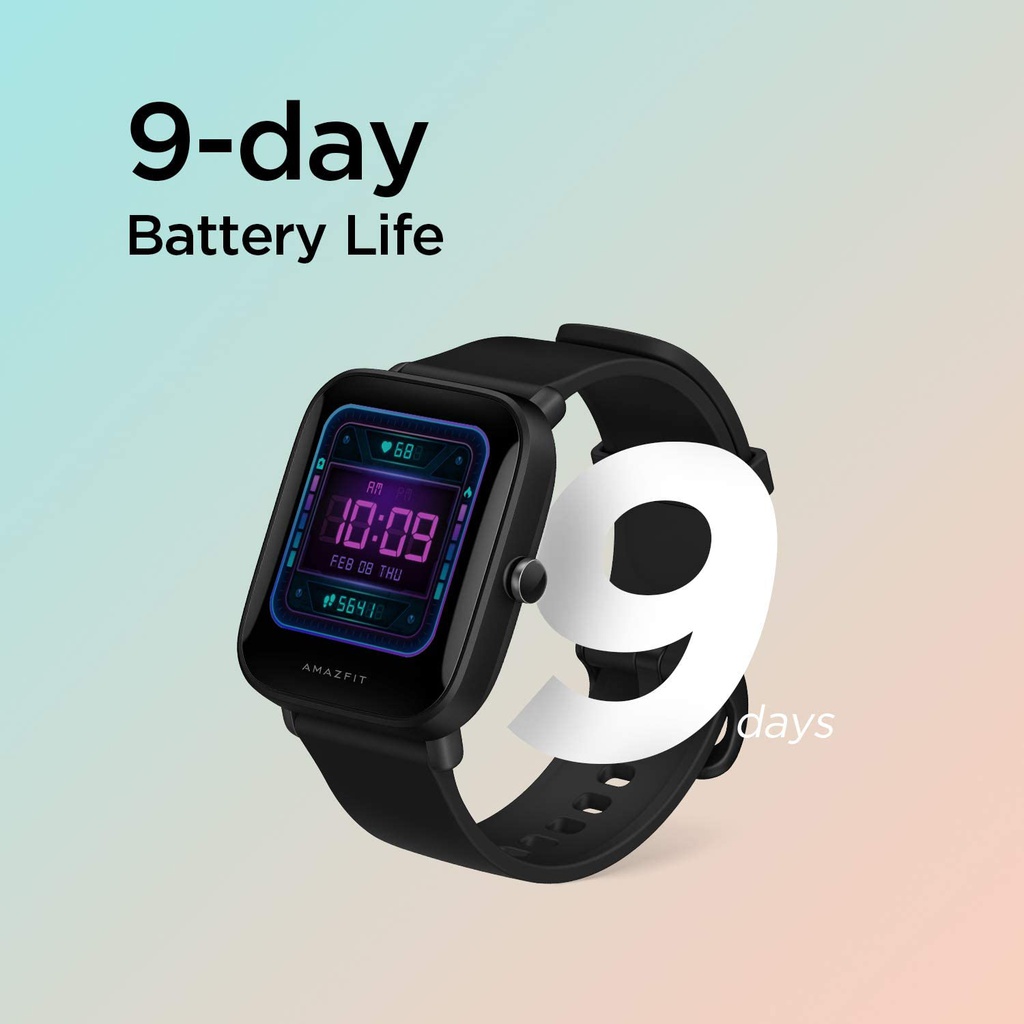 Amazfit BIP U smartwatch black W2017OV1N