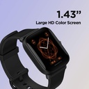 Amazfit BIP U smartwatch black W2017OV1N
