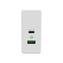 Caricabatteria Celly wall charger Pro Power TCUSBC30WWH
