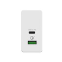 Caricabatteria Celly wall charger Pro Power TCUSBC45WWH