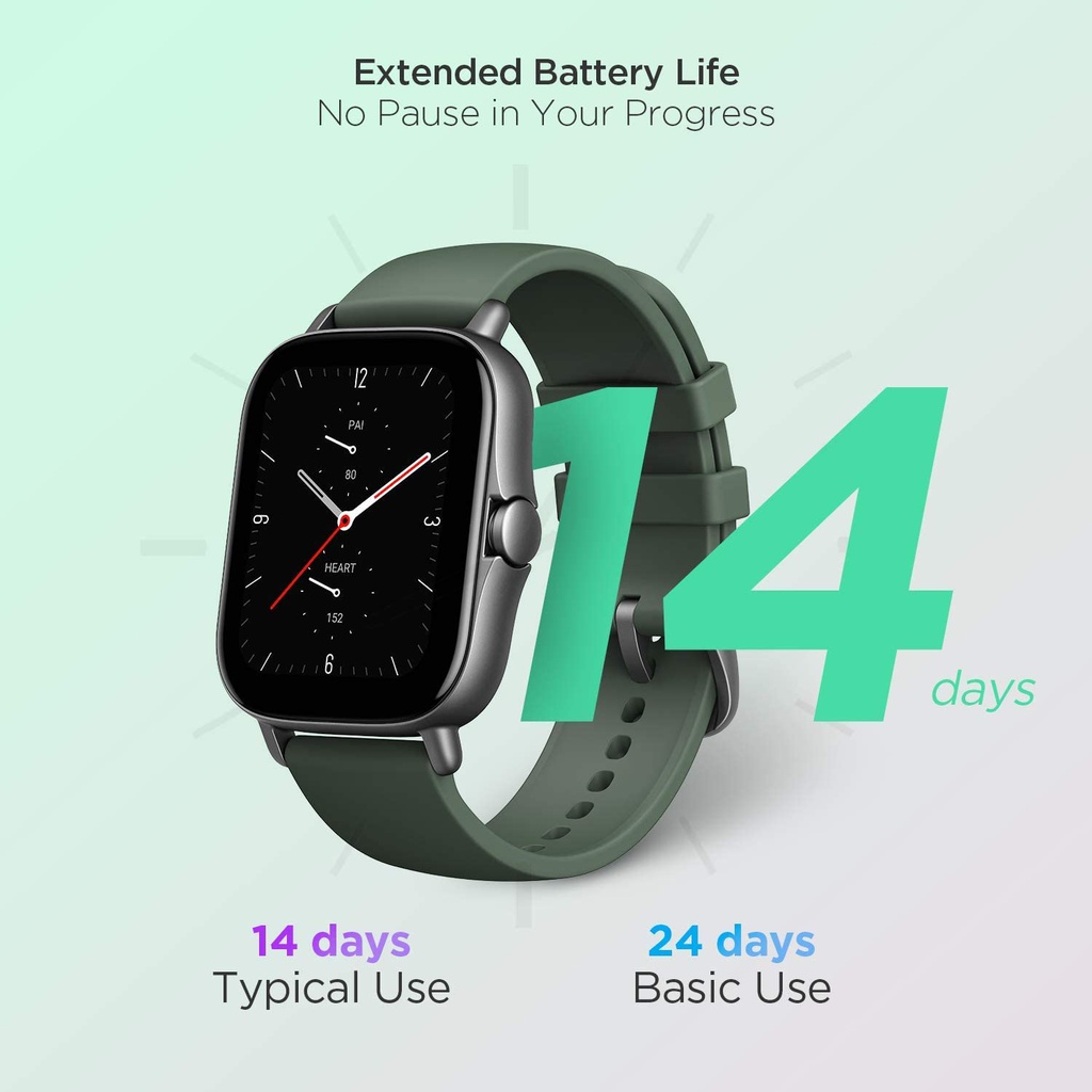 Amazfit GTS 2e smartwatch moss green W2021OV2N