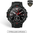 Amazfit T-Rex smartwatch rock black W1919OV5N