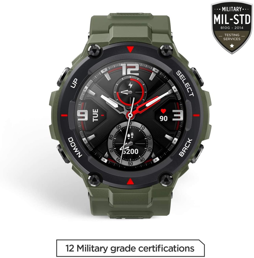 Amazfit T-Rex smartwatch army green W1919OV1N