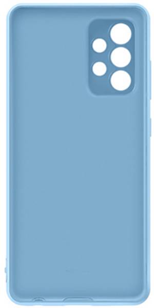 Custodia Samsung A52, A52 5G silicone cover blue EF-PA525TLEGWW