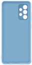 Custodia Samsung A52, A52 5G silicone cover blue EF-PA525TLEGWW