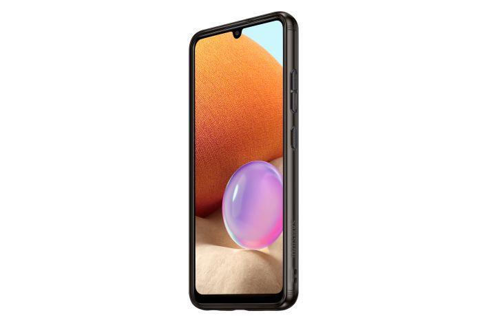 Custodia Samsung A32 EF-QA325TBE clear soft cover black