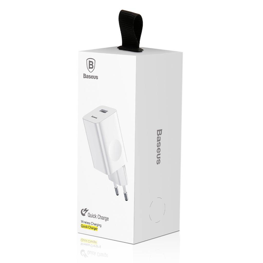 Caricabatteria USB Baseus quick charge 3.0 CCALL-BX02 white