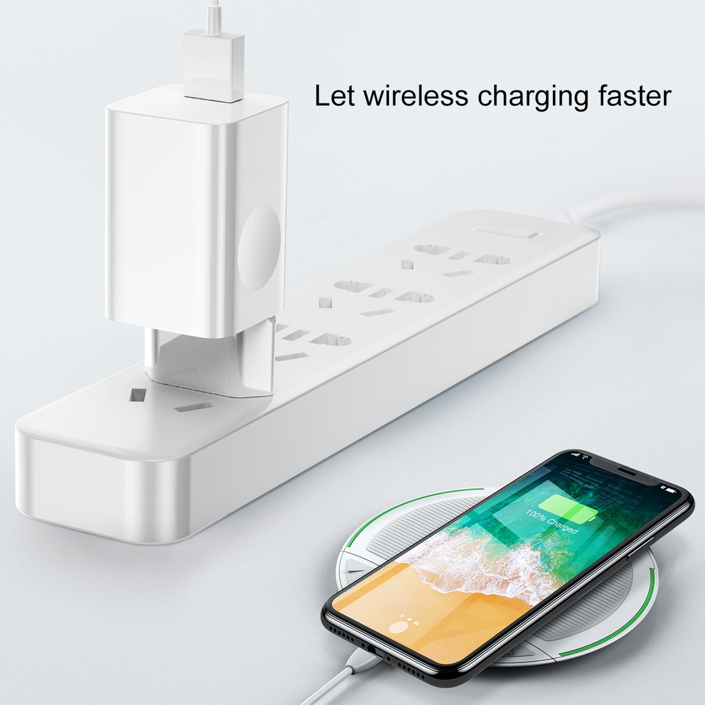 Caricabatteria USB Baseus quick charge 3.0 CCALL-BX02 white