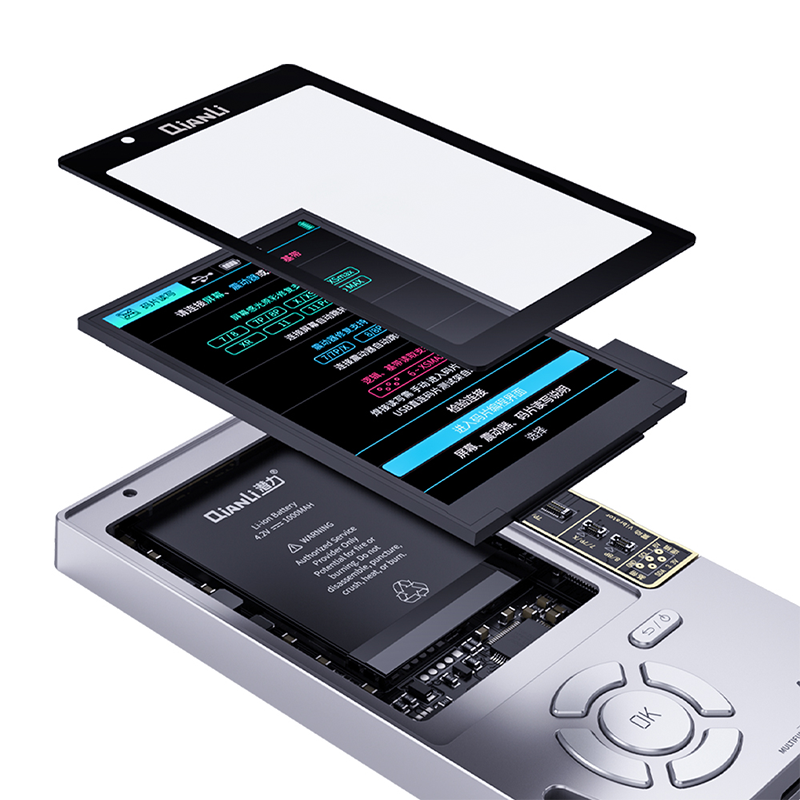 QianLi Apollo Interstellar One programatore per iPhone LCD EEPROM truetone, tester batteria, vibrazione e cavi dati