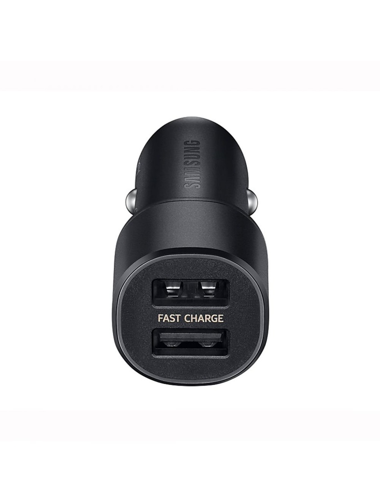 Caricabatteria auto USB Samsung EP-L1100WBEGWW 15W 2 porte + cavo black