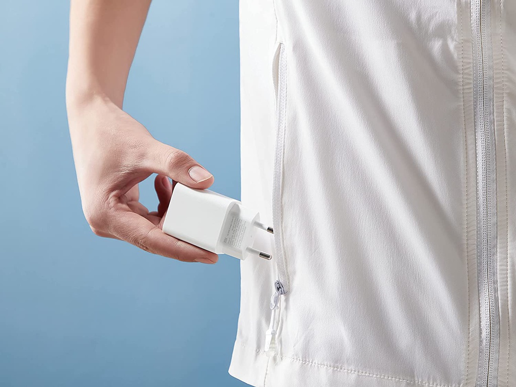 Caricabatteria USB-C Xiaomi Mi 20W fast charger white BHR4927GL