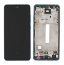 Display Lcd Samsung A52 SM-A525F A52 5G SM-A526B blue con frame GH82-25524B GH82-25526B GH82-25754B