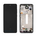 Display Lcd Samsung A52s 5G SM-A528B black con frame GH82-26861A