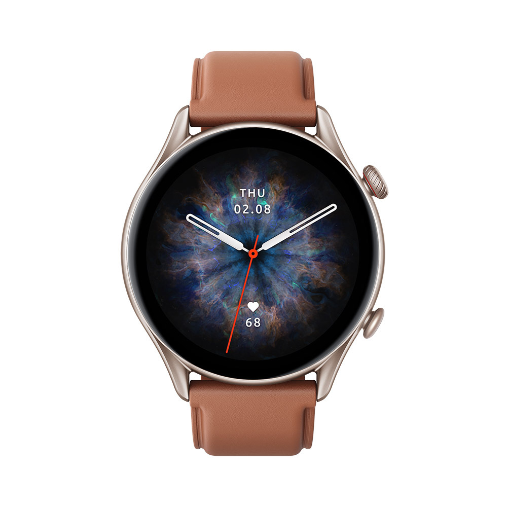 Amazfit GTR 3 Pro smartwatch brown leather A2040