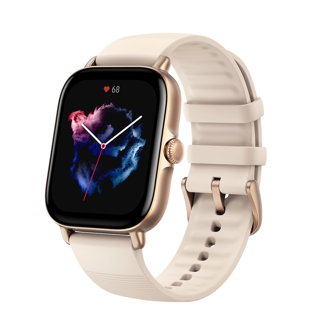 Amazfit GTS 3 smartwatch ivory white A2035