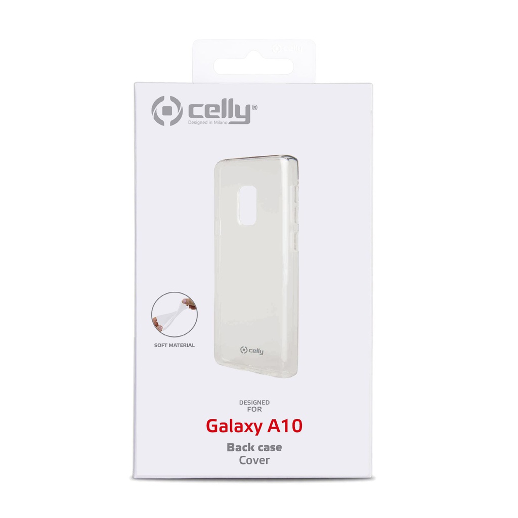 Custodia Celly Samsung A10 cover tpu trasparente GELSKIN839