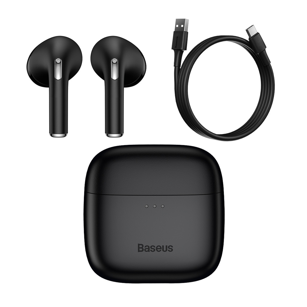 Auricolare bluetooth Baseus Bowie E8 TWS pods-style NGE8-01 black