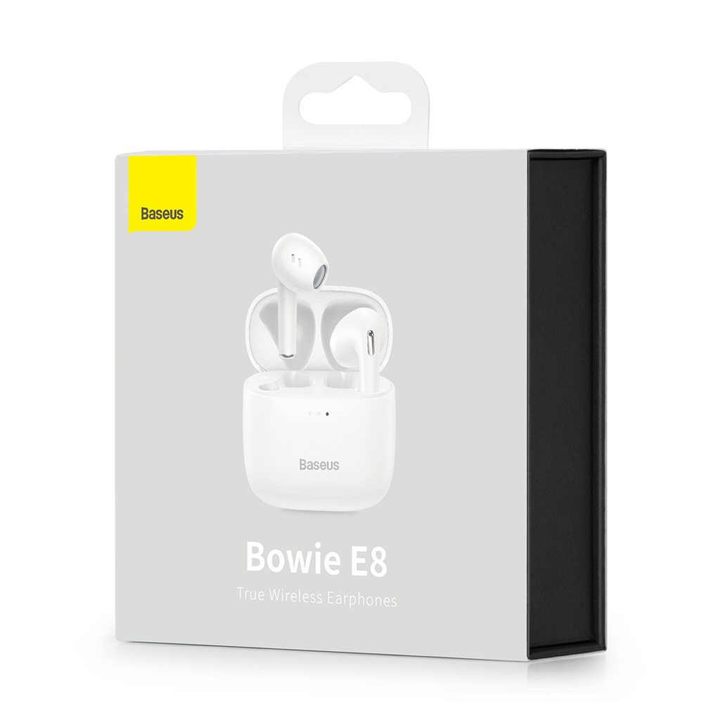 Auricolare bluetooth Baseus Bowie E8 TWS pods-style NGE8-02 white