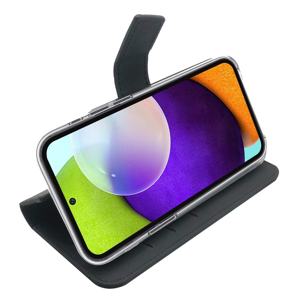 Custodia Celly Samsung A32 4G wallet case black WALLY962