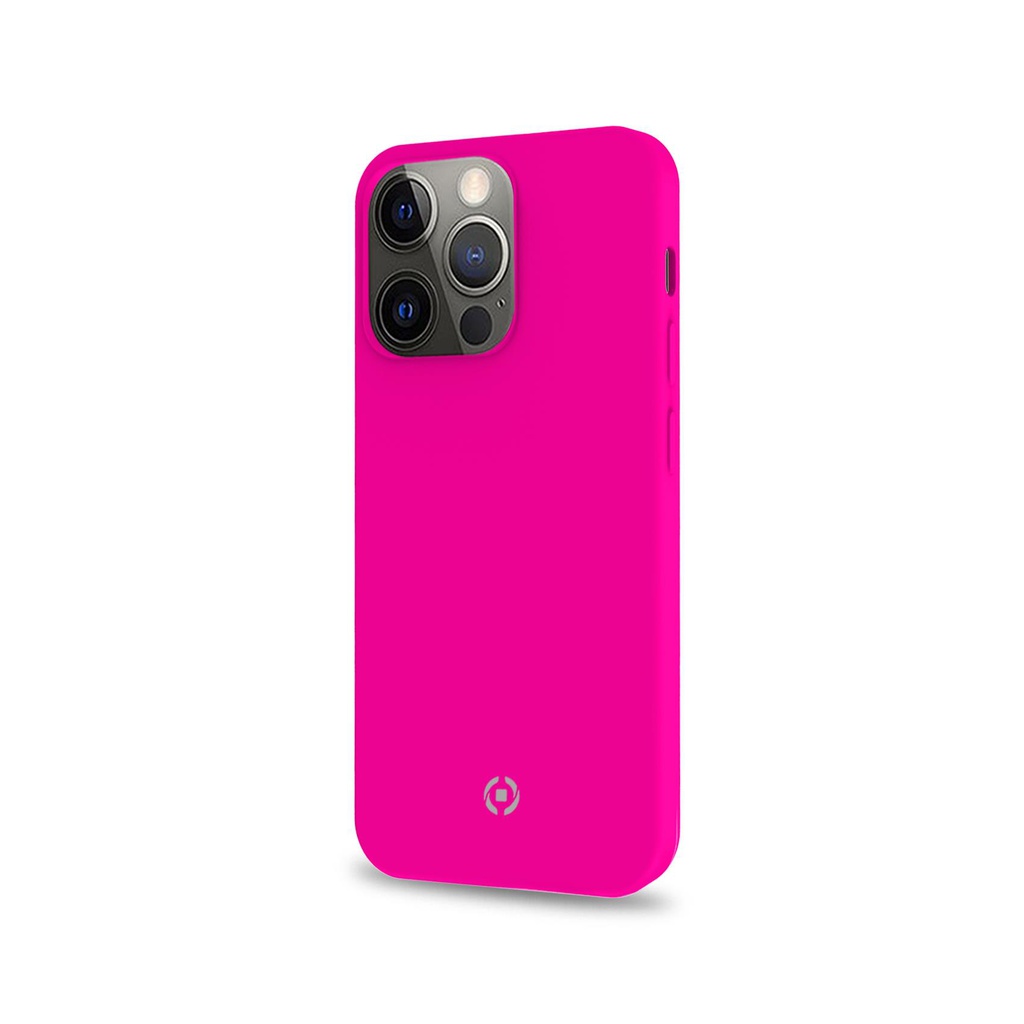 Custodia Celly iPhone 13 Pro cover cromo pink CROMO1008PKF