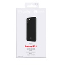 Custodia Celly Samsung S21 cover cromo black CROMO993BK