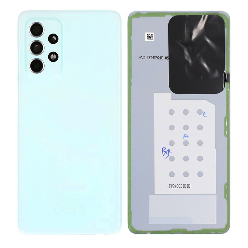 Cover posteriore Samsung A52s 5G SM-A528B green mint GH82-26858F