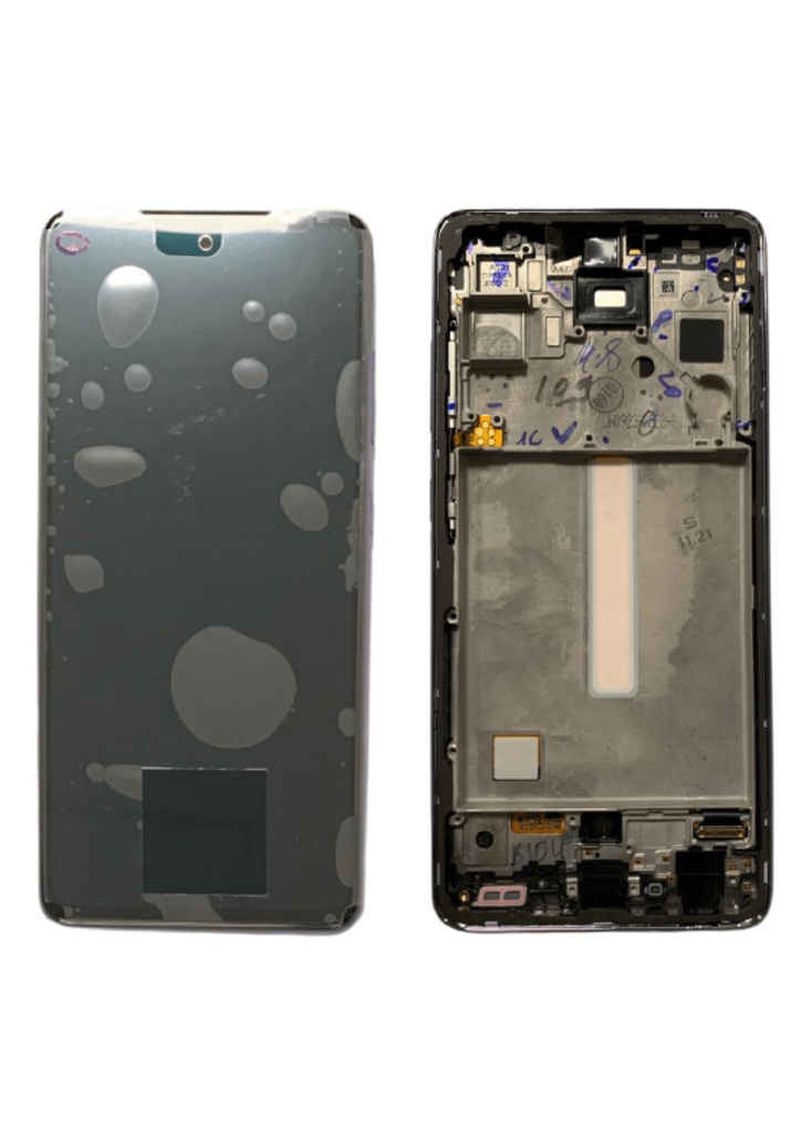 Display Lcd Samsung A52s 5G SM-A528B violet con frame GH82-26861C