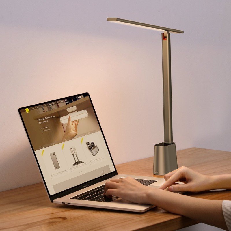 Lampada Led Baseus Smart Eye Series da tavolo pieghevole DGZG-0G white