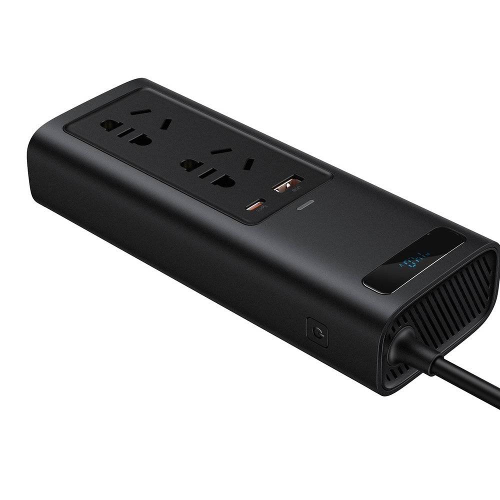 Caricabatteria auto Baseus 150W In-car Inverter (220V CN/EU) CRNBQ-A01 black