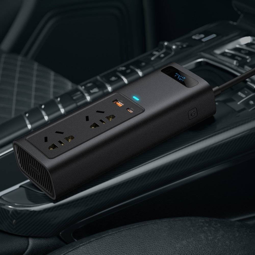 Caricabatteria auto Baseus 150W In-car Inverter (220V CN/EU) CRNBQ-A01 black