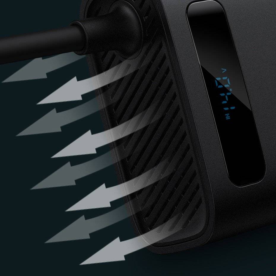 Caricabatteria auto Baseus 150W In-car Inverter (220V CN/EU) CRNBQ-A01 black