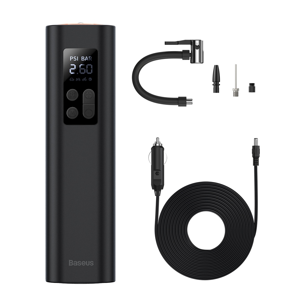 Compressore portatile Baseus super mini inflator pump CRCQ000001 black