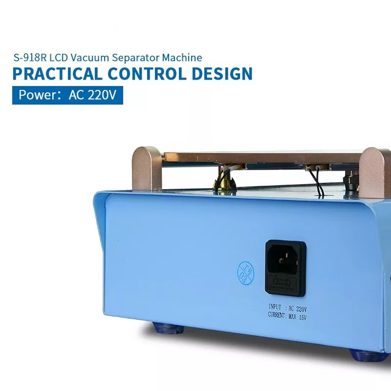 Sunshine S-918R vacuum separator big size lcd machine