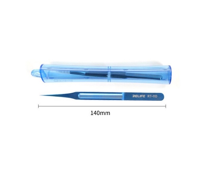 Relife RT-11D pinzetta punte dritte