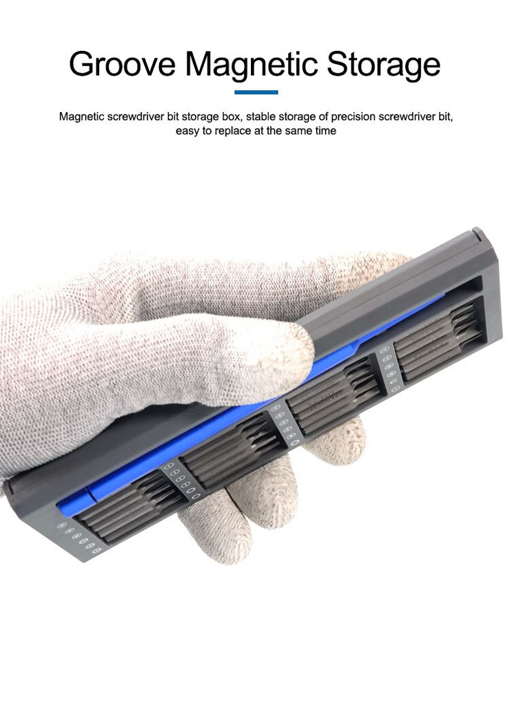 Sunshine SS-5118 Kit cacciaviti 25 in 1 multifunzione di precisione