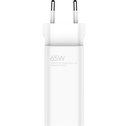 Xiaomi Mi 65W Gan tech Caricabatteria USB fast charger 2 porte USB + USB-C white BHR5515GL