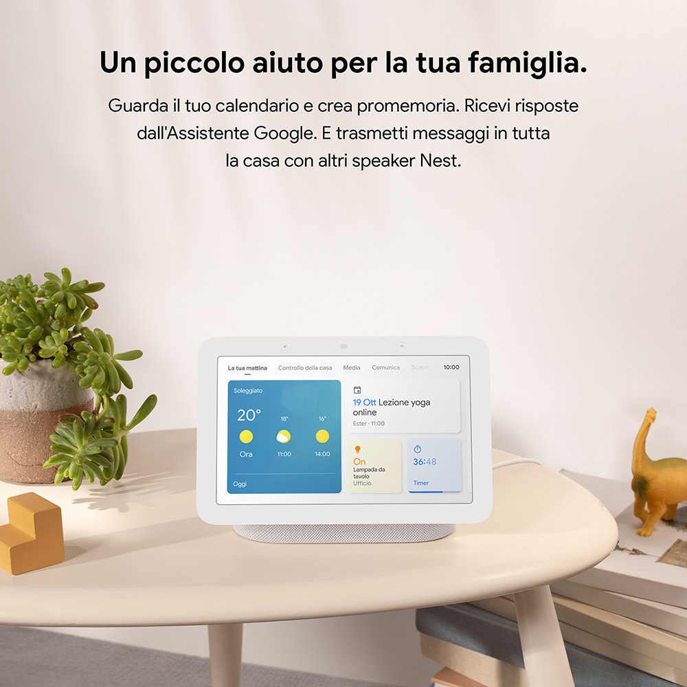 Google Nest Hub 2° Gen dispositivo smart home wireless