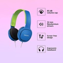 Philips cuffia per bambini blu SHK2000BL/00