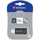 Verbatim PenDrive 16GB 2.0 Pinstripe 49063