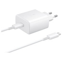 Samsung Charger USB-C 45W + cable Type-C white EP-TA845XWEGWW