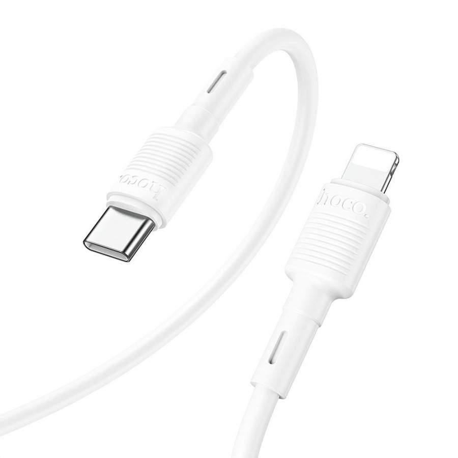 Hoco Cavo Dati Type-C to Lightning 1mt 20W fast charging white X83