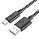 Hoco Data Cable Type-C 3A fast charging 1mt PVC black X88